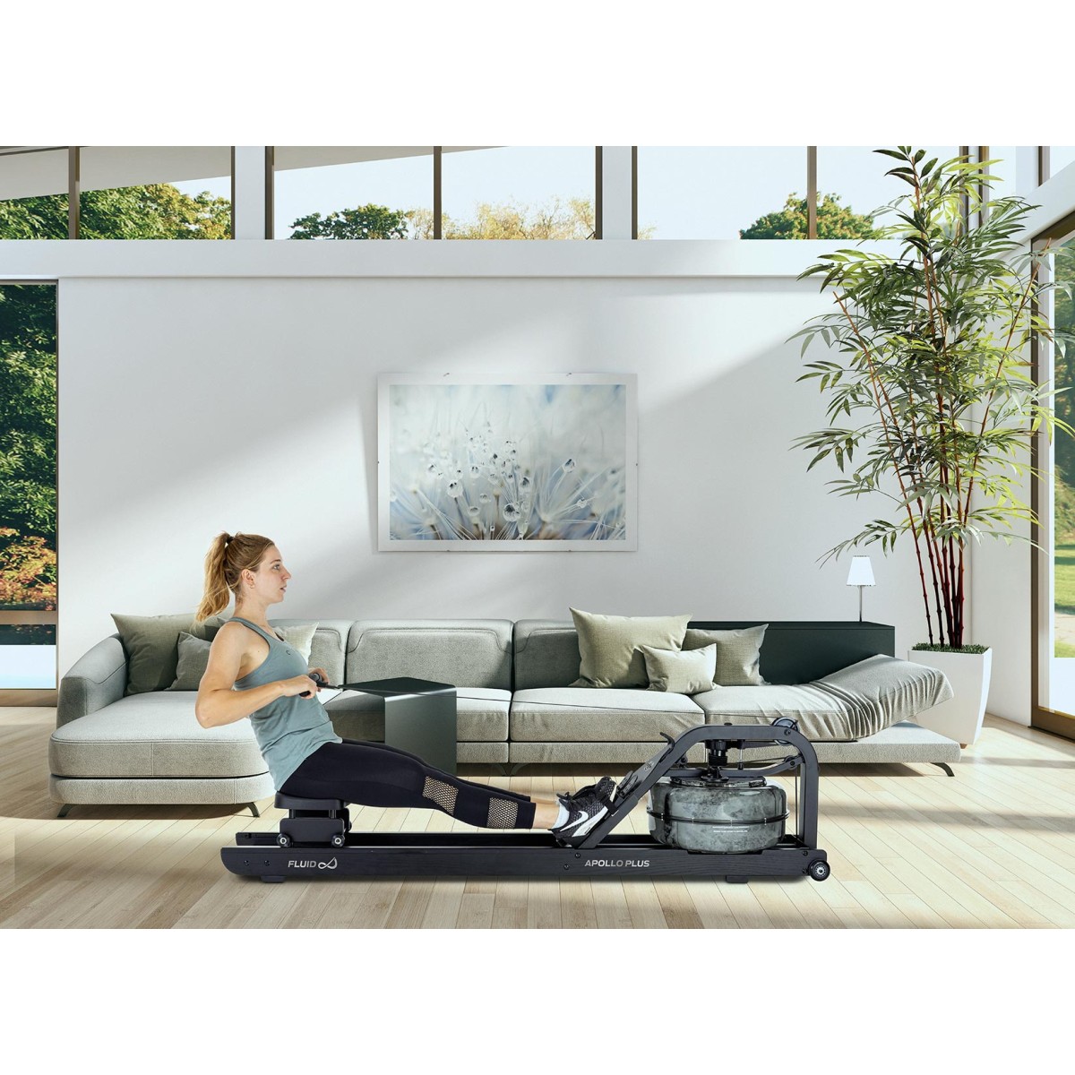 Κωπηλατική Νερού Fluid Apollo Plus Black