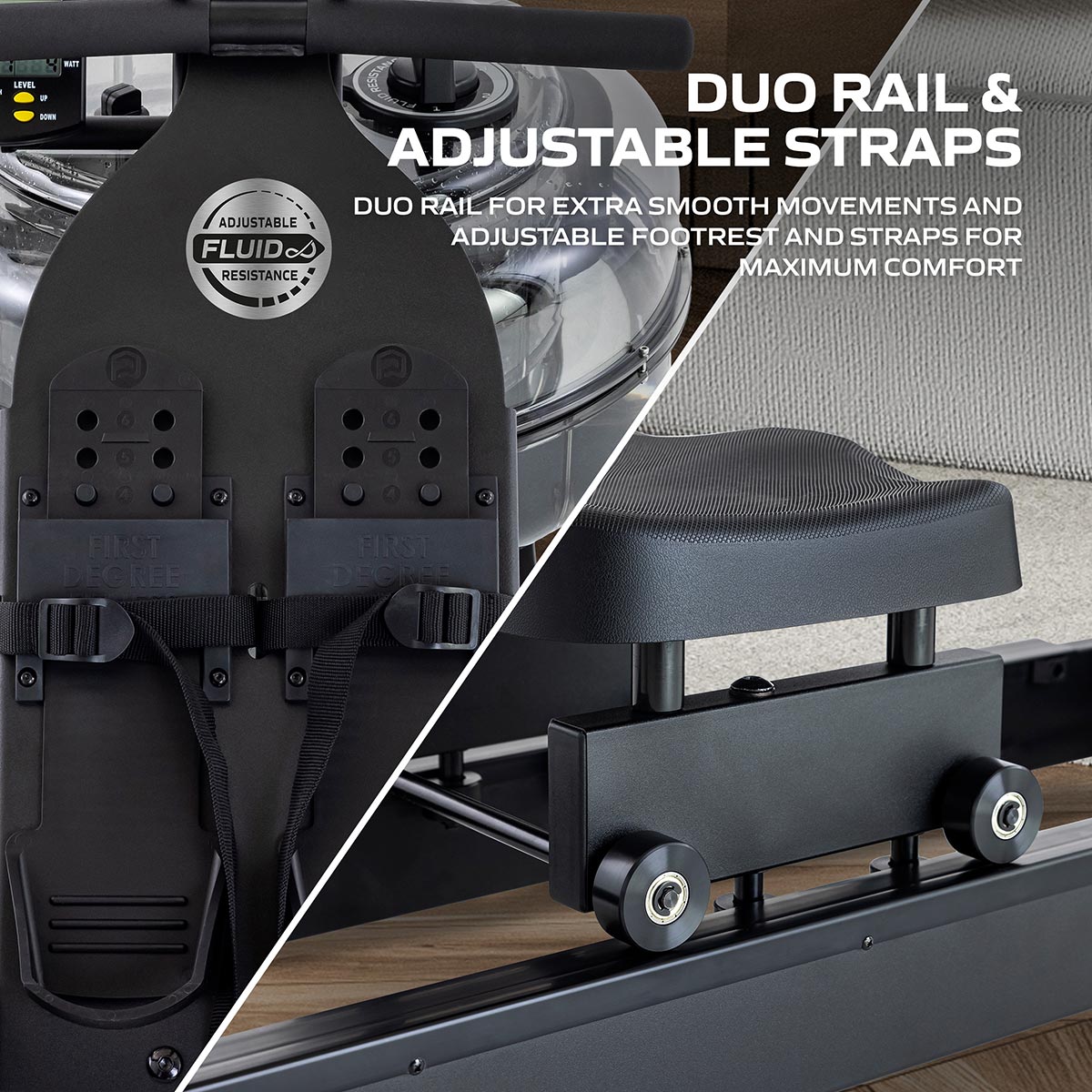 Κωπηλατική Νερού Fluid Neon Plus Black