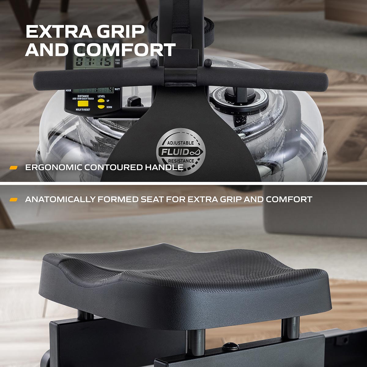 Κωπηλατική Νερού Fluid Neon Plus Black