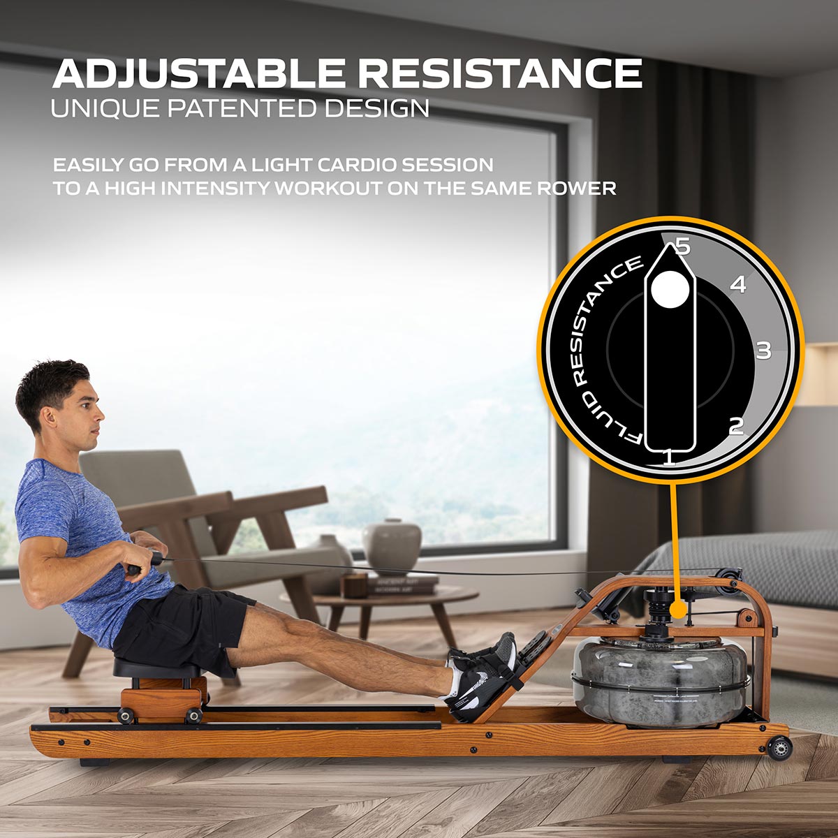 Κωπηλατική Νερού Fluid Viking 3 V + SPH