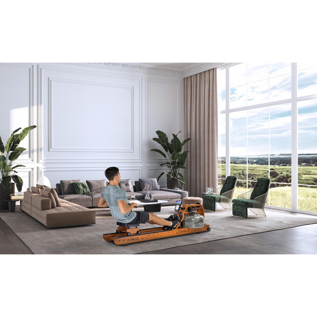 Κωπηλατική Νερού Fluid Viking Pro XL