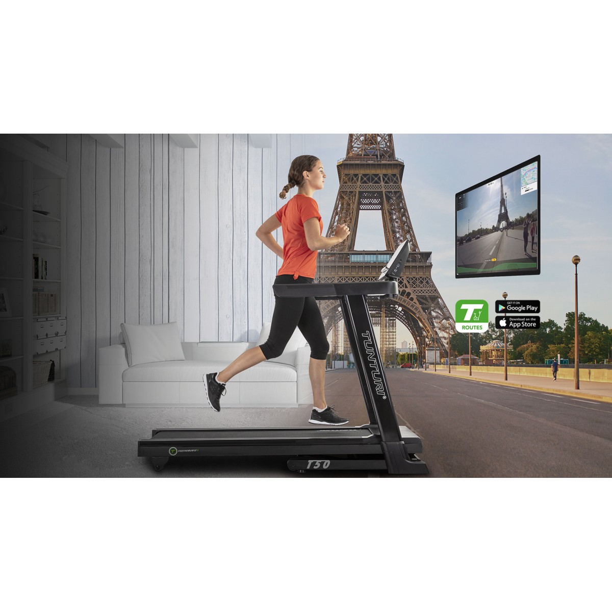 Διάδρομος Γυμναστικής Tunturi Performance T50 4.5HP