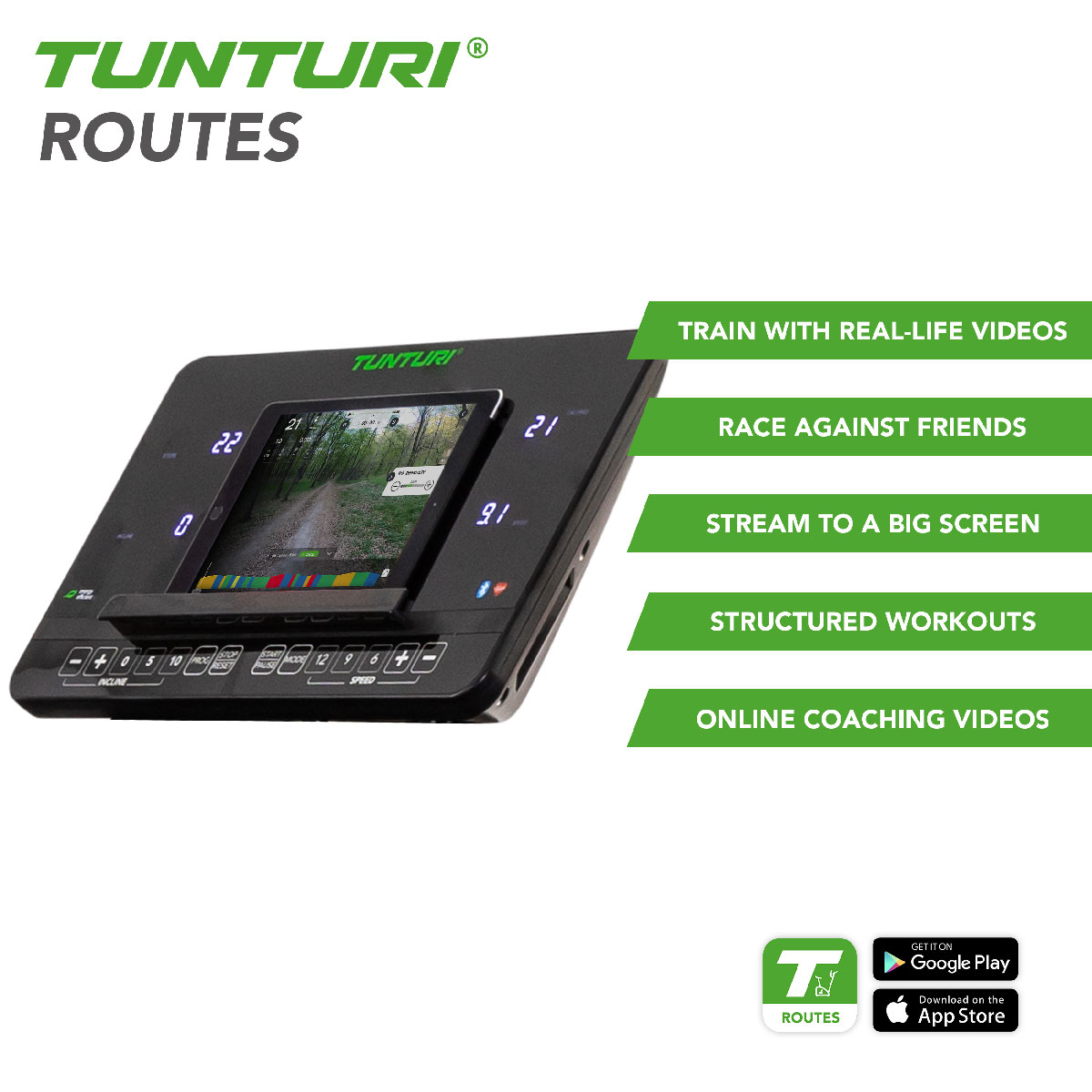 Διάδρομος Γυμναστικής Tunturi Endurance T80 5.5HP