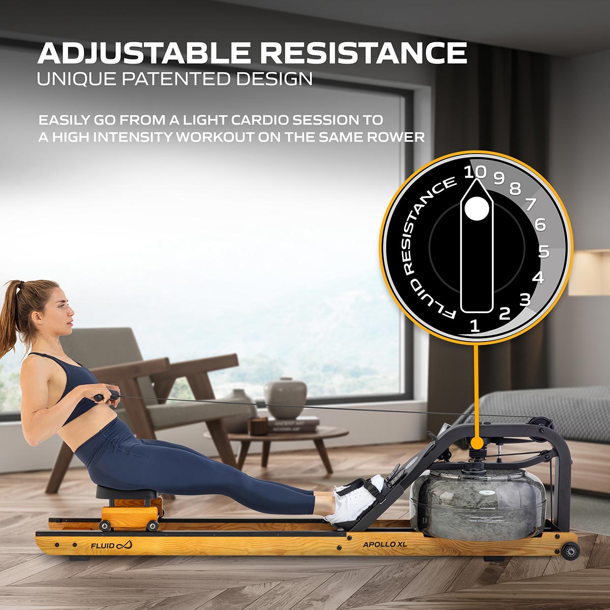 Κωπηλατική Νερού Fluid Apollo XL