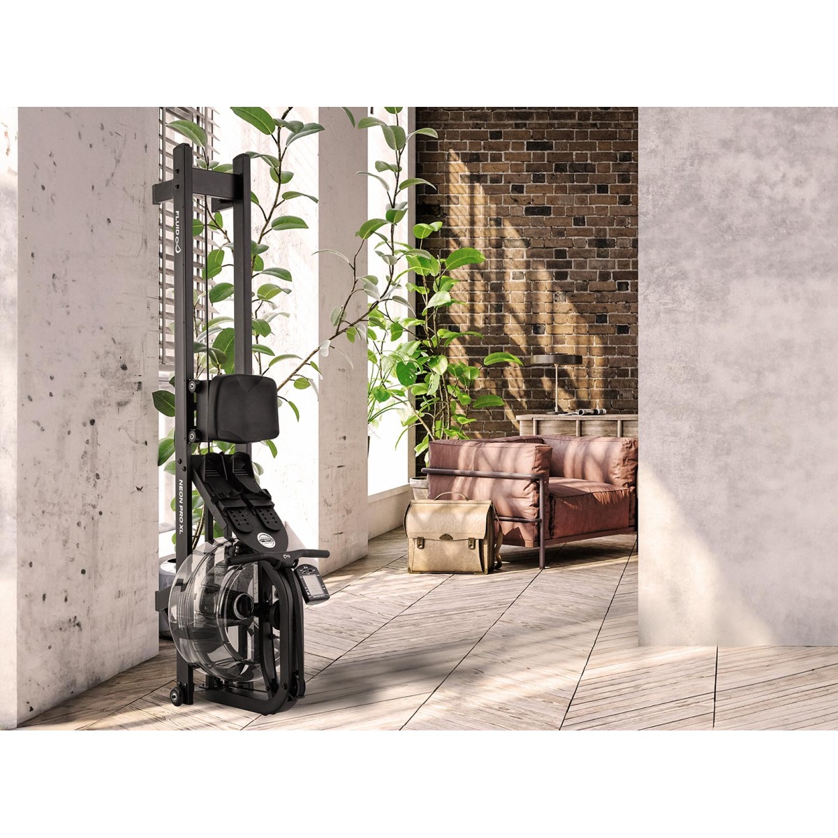 Κωπηλατική Νερού Fluid Neon Pro XL (Mat Black)