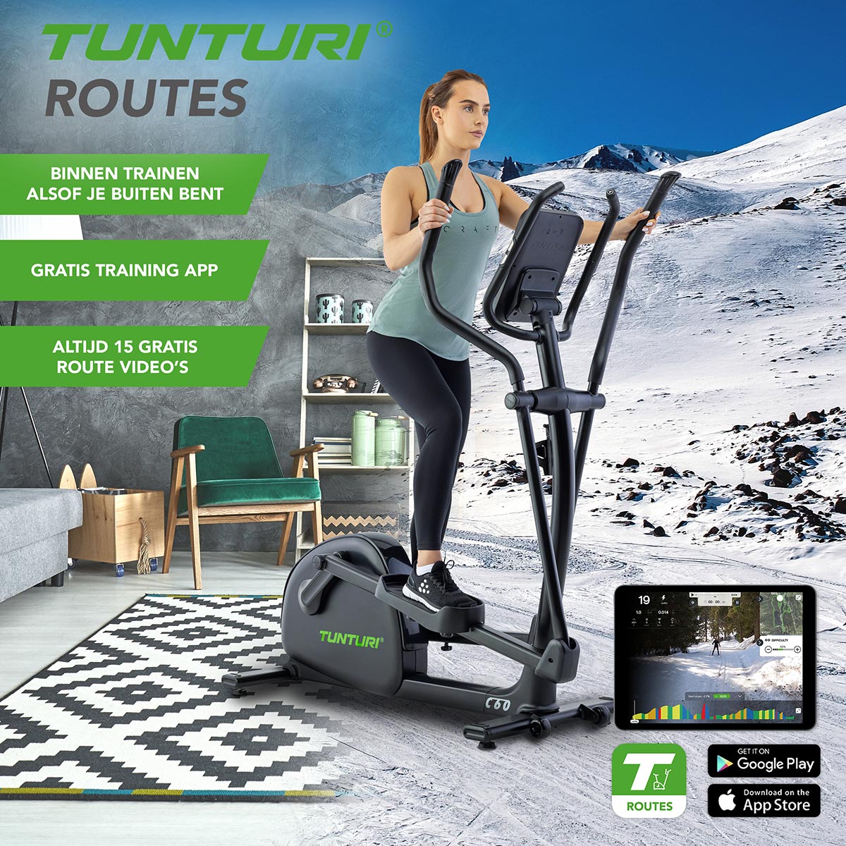 Ελλειπτικό Tunturi Signature C60-R