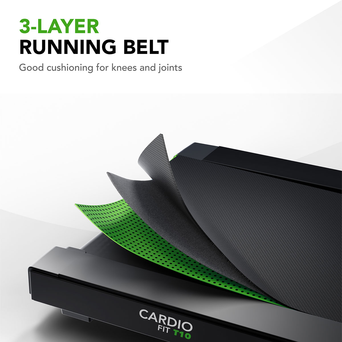 Ηλεκτρικός Διάδρομος Γυμναστικής 2.25hp Walking Pad Tunturi Cardio Fit T10