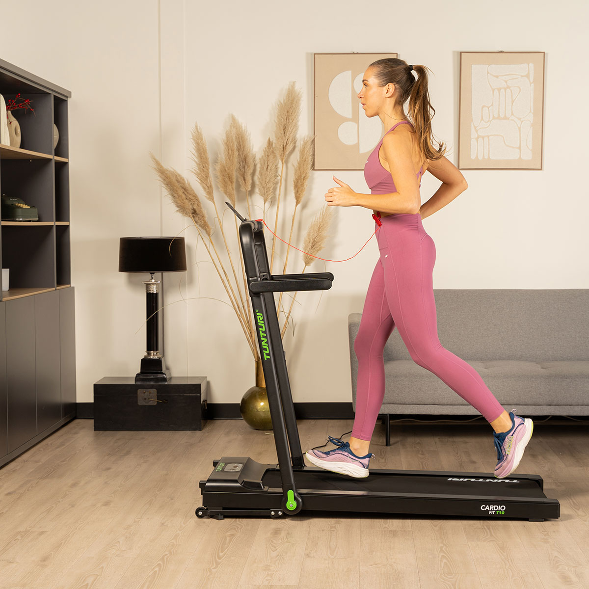 Ηλεκτρικός Διάδρομος Γυμναστικής 2.25hp Walking Pad Tunturi Cardio Fit T10