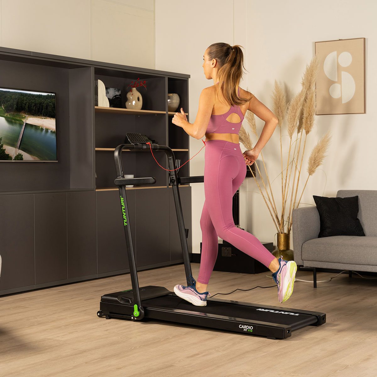 Ηλεκτρικός Διάδρομος Γυμναστικής 2.25hp Walking Pad Tunturi Cardio Fit T10