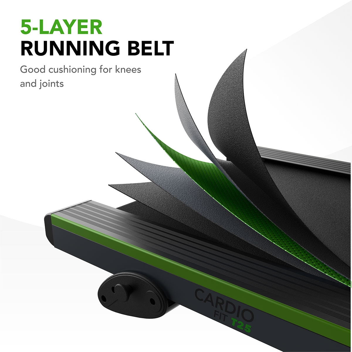 Ηλεκτρικός Αναδιπλούμενος Διάδρομος Γυμναστικής 2hp Tunturi Cardio Fit T25