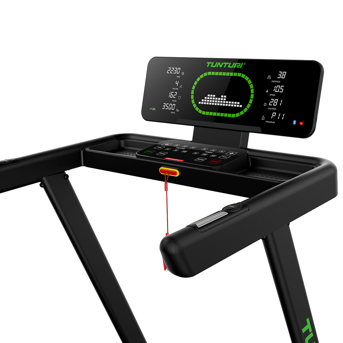 Διάδρομος γυμναστικής 3hp Fit T50 Tunturi Cardio