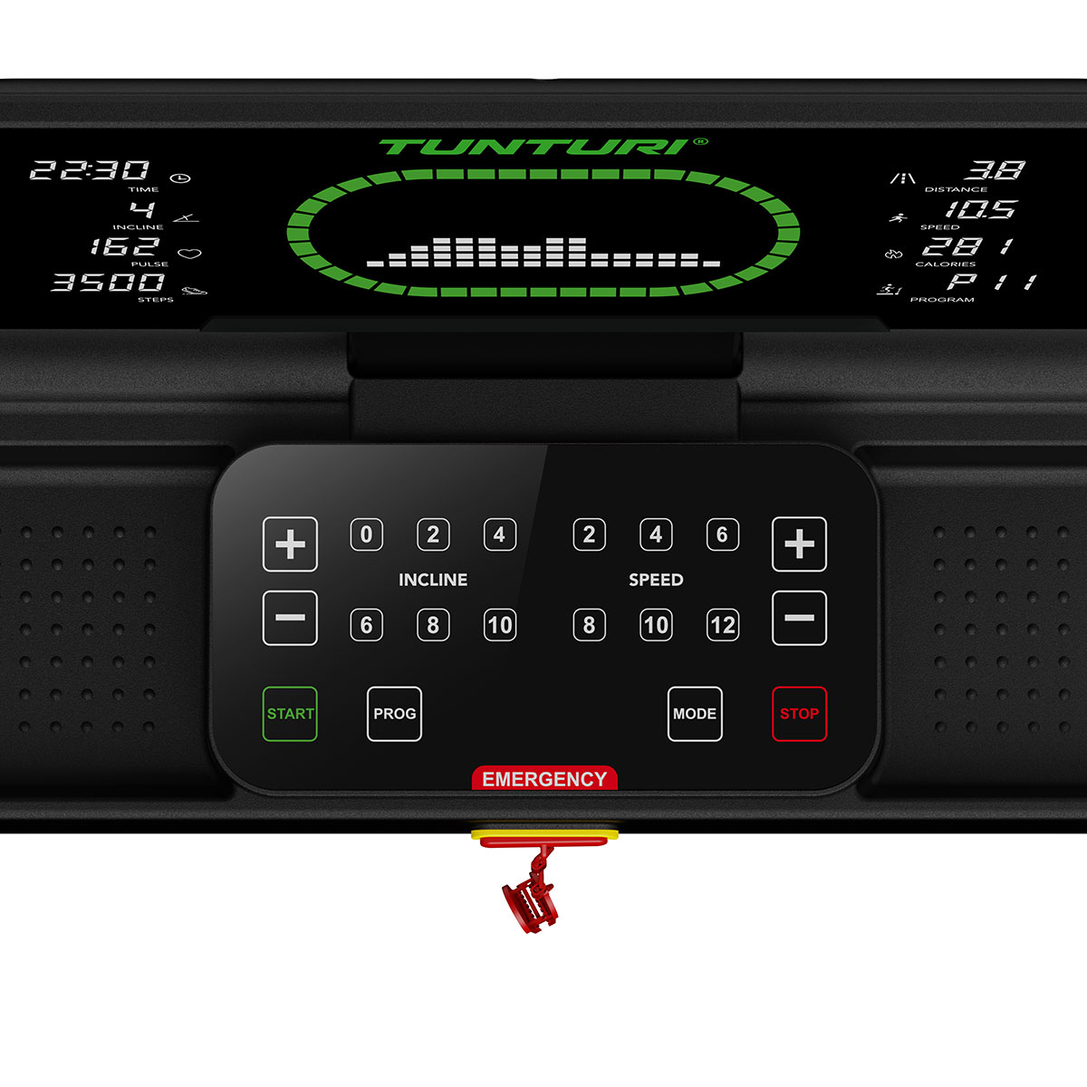 Διάδρομος γυμναστικής 3hp Fit T50 Tunturi Cardio