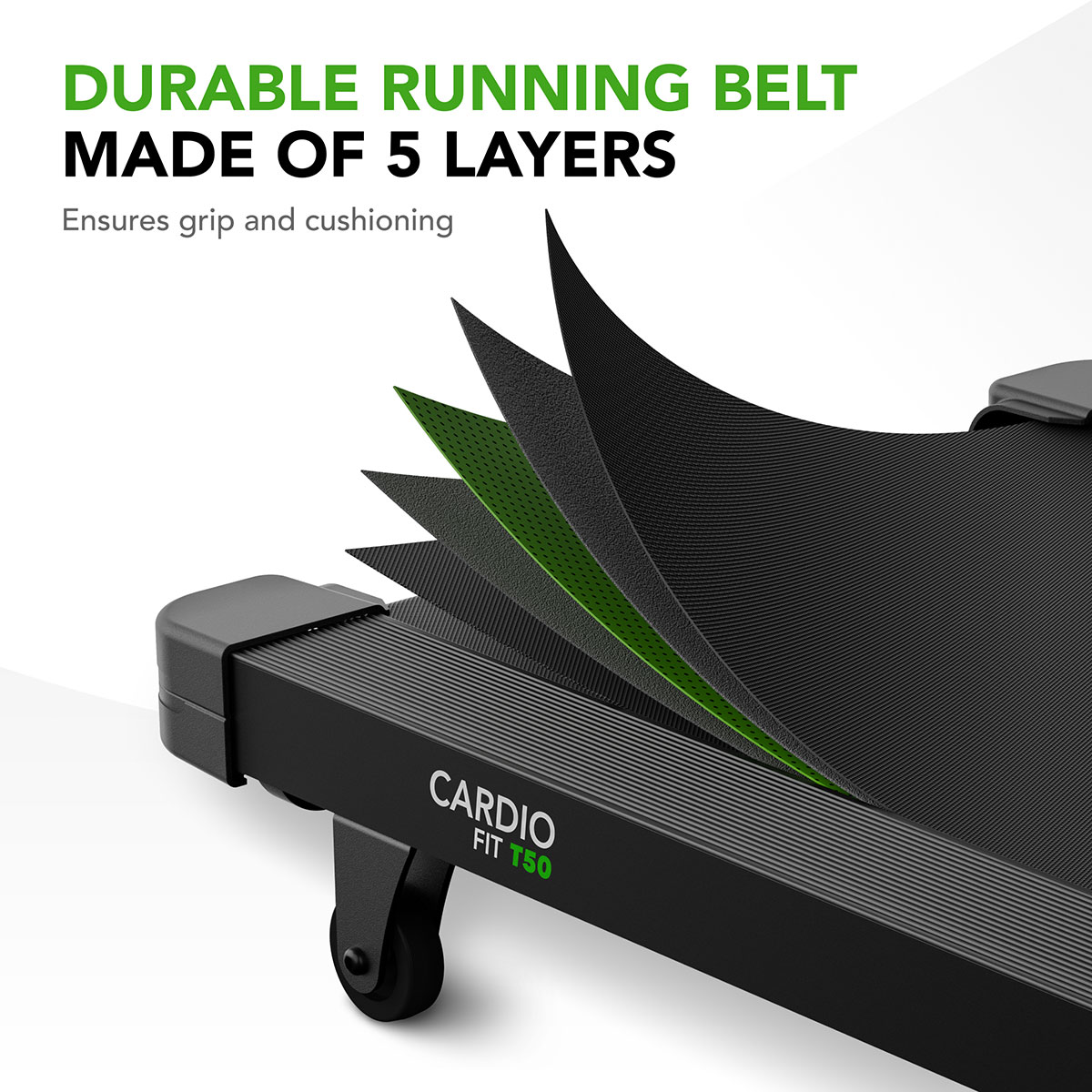 Διάδρομος γυμναστικής 3hp Fit T50 Tunturi Cardio