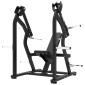 Μηχάνημα Πιέσεων Ώμων Σειρά V Shoulder Press Tunturi Platinum