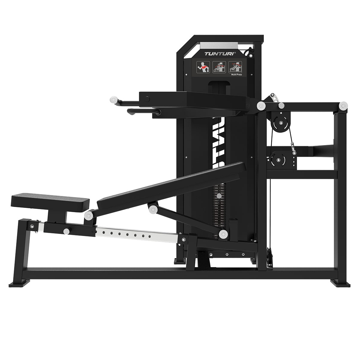 Πρέσα Στήθους και Ώμων Σειρά V Multi Press Strength Station Tunturi Platinum