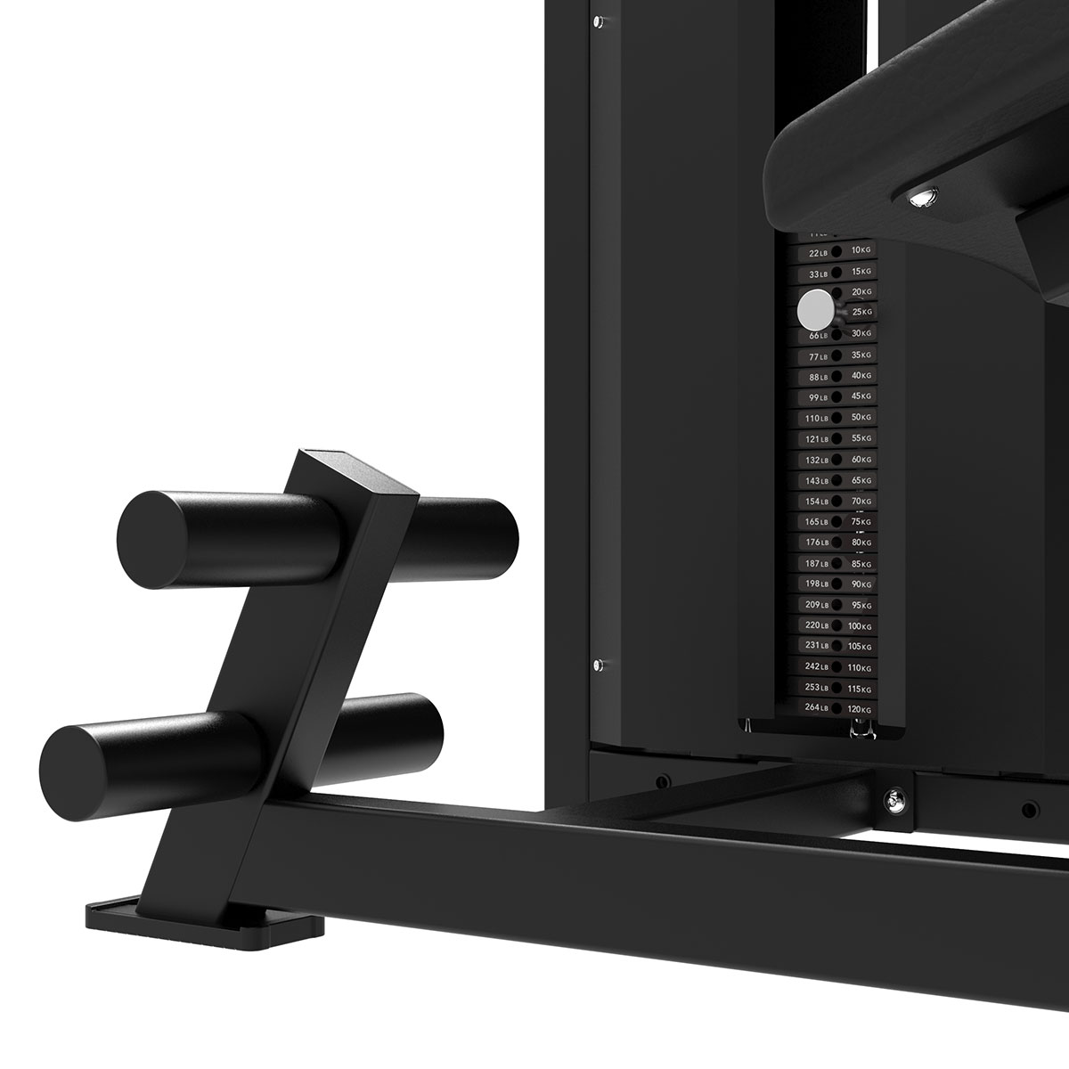 Μηχάνημα Κοιλιακών Ραχιαίων Σειρά V Dual Back Abdominal Combo Tunturi Platinum