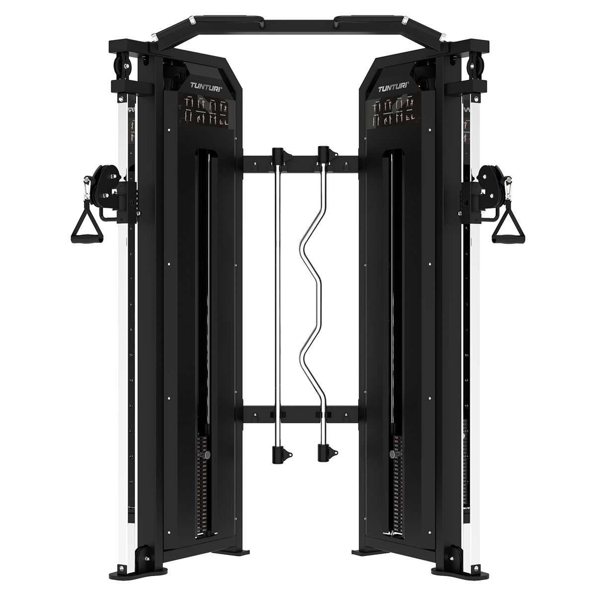 Μηχάνημα Διπλής Τροχαλίας Σειρά V Tunturi Platinum Functional Trainer