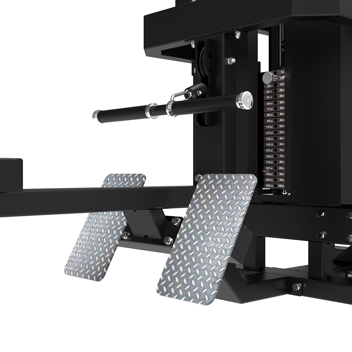 Επαγγελματικός Τετραπλός Σταθμός Ασκήσεων, Σειρά V Tunturi Platinum