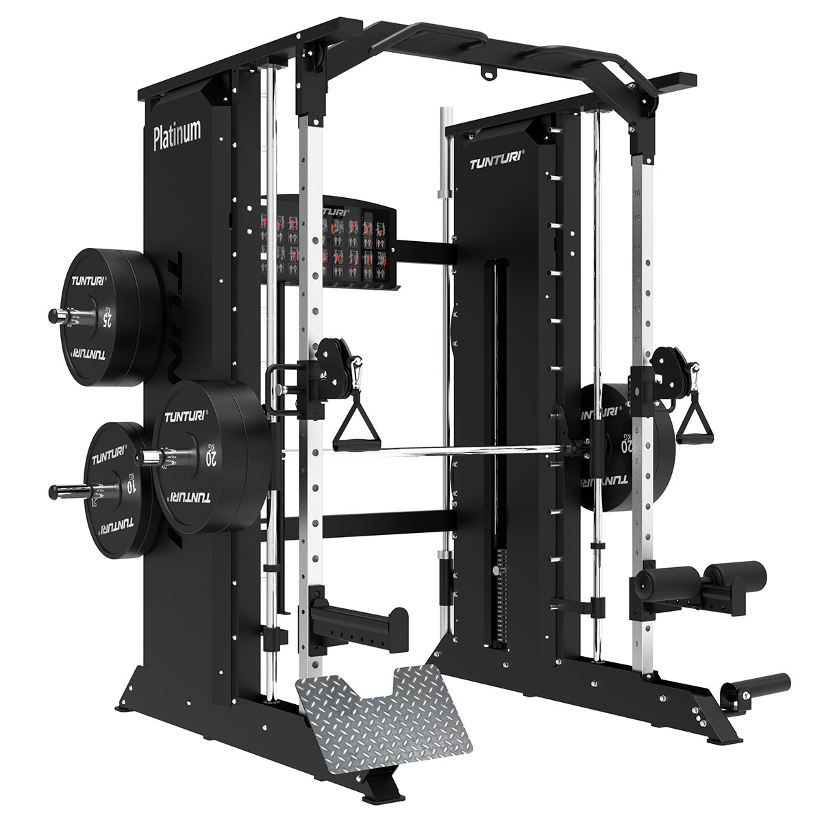 Full Smith Functional Trainer με Διπλή Τροχαλία Σειρά V Tunturi Platinum