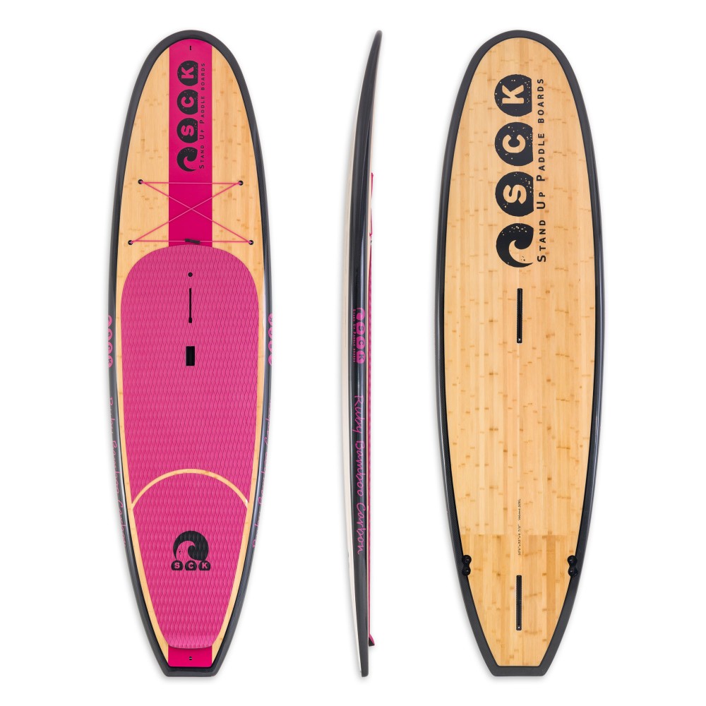 SCK Σανίδα SUP Bamboo-Carbon Ruby 10'6''