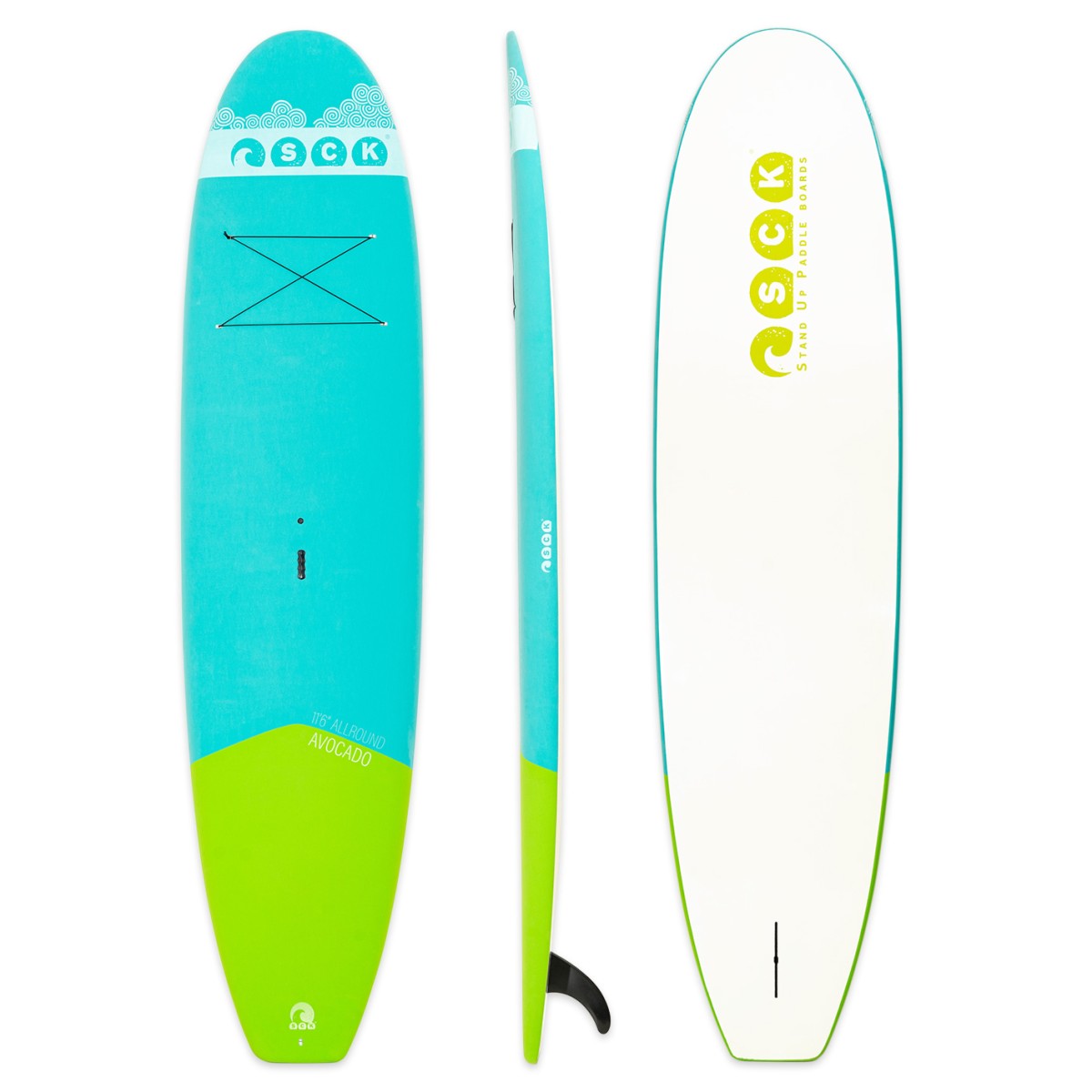 Σανίδα SUP soft-top Avocado 11’6″ SCK