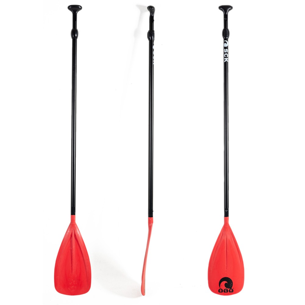 Κουπί SUP ρυθμιζόμενο 169-209cm Αλουμινίου SCK Κόκκινο