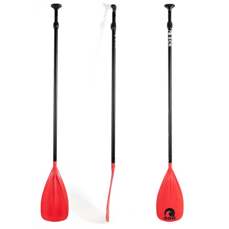 Κουπί SUP ρυθμιζόμενο 169-209cm Αλουμινίου SCK Κόκκινο