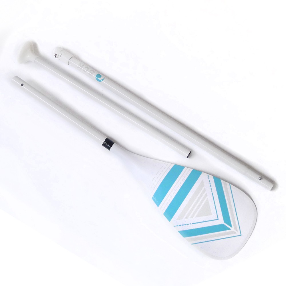Κουπί SUP ρυθμιζόμενο 165-215cm αλουμινίου ενισχυμένο SCK - Άσπρο