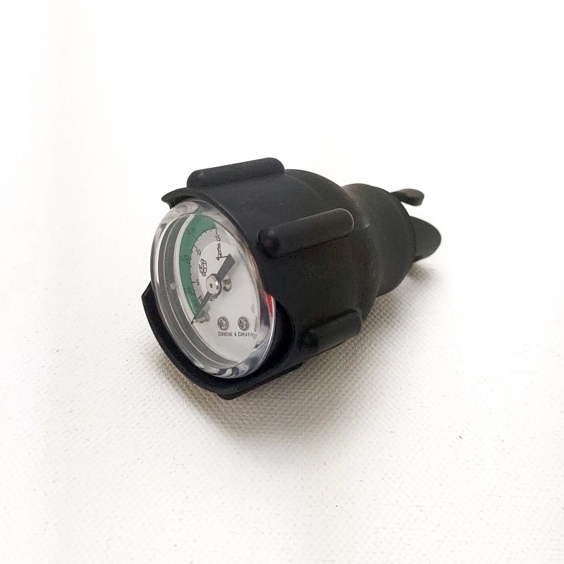 Μανόμετρο με ένδειξη έως 28psi για βαλβίδα SUP SCK