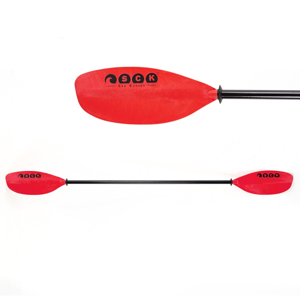 Κουπί καγιάκ ρυθμιζόμενο 215-235cm Υαλοΰφασμα Κόκκινο SCK
