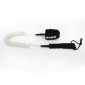 Leash σπιράλ 10ft - Διάφανο SUP SCK