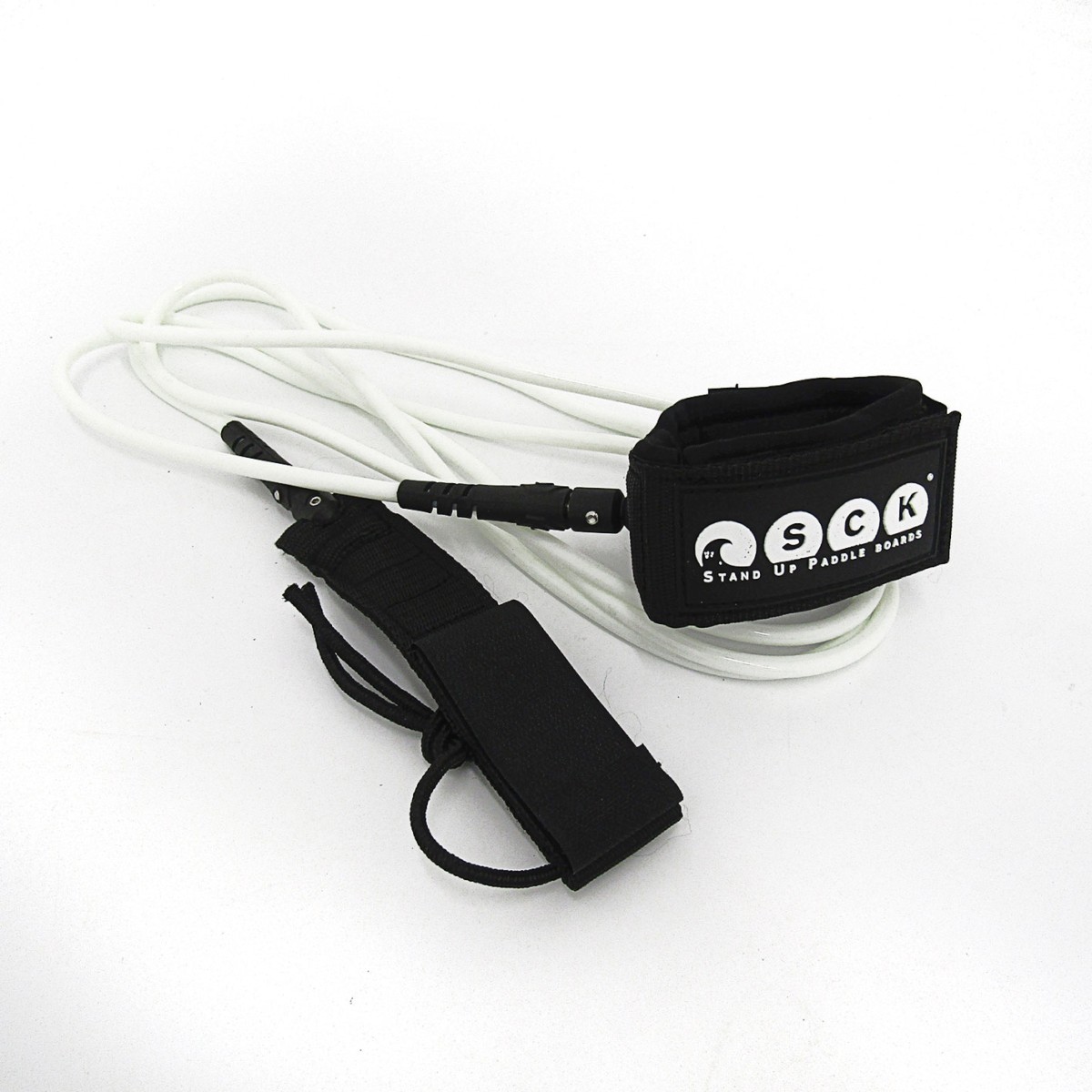 SUP/surf leash ίσιο 9ft SCK - Άσπρο