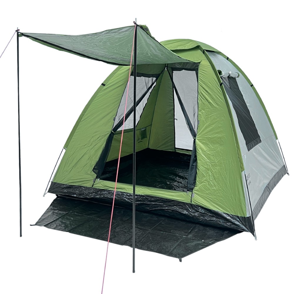 Σκηνή camping open air 4 ατόμων 240x240x175cm Panda AM.10330