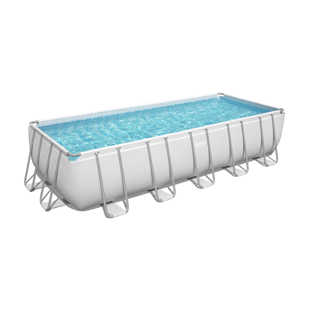 Πισίνα 5612B POWER STEEL RECT. FRAME POOL Bestway 640X274X132CM