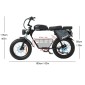 Ηλεκτρικό Ποδήλατο B9 PLUS 48V/33.8Ah Dual Batt 750W Long Range Velogreen
