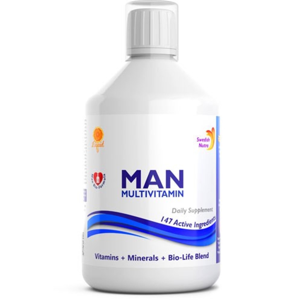 Πολυβιταμίνες Man Multivitamin 500ml (SWEDISH NUTRA)