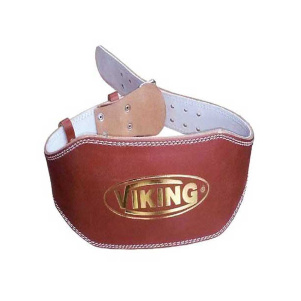 Ζώνη Μέσης Δερμάτινη Viking Leather Weight Lifting Belt (GS-14203)