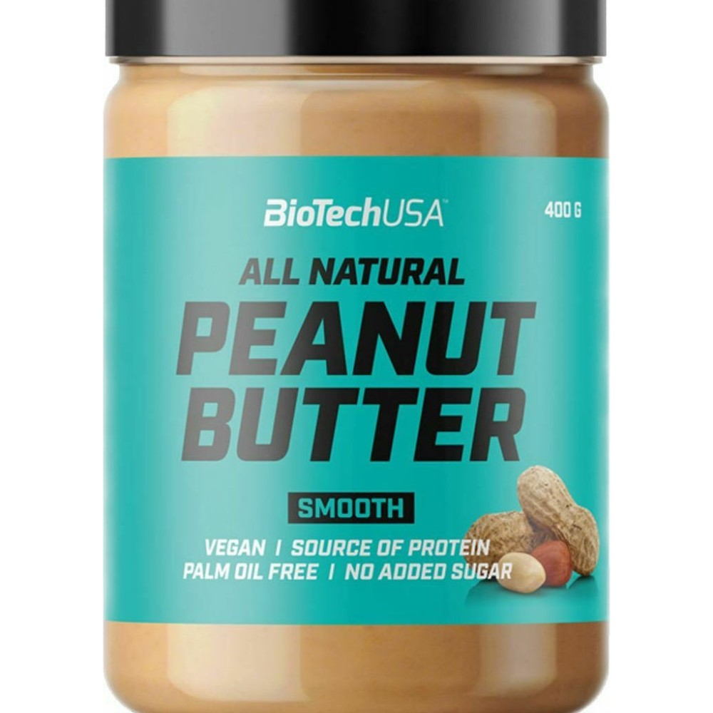Peanut Butter Smooth 400gr (BIOTECH USA)