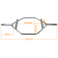 Deadlift / Hex Trap Bar Φ50 Viking 104933