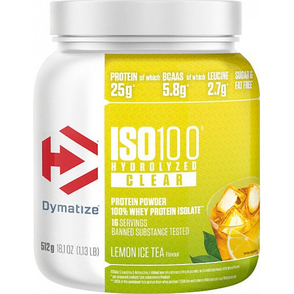 ISO 100 Clear Hydrolyzed 512gr (DYM)