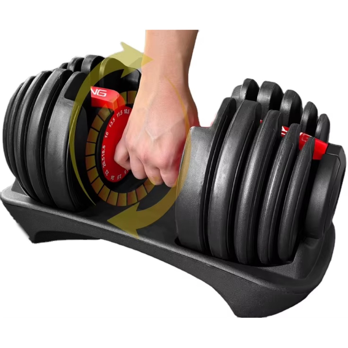 Ρυθμιζόμενοι Αλτήρες με Περιστροφική Λαβή, ως 24kg D-500 Twist and Lock Viking