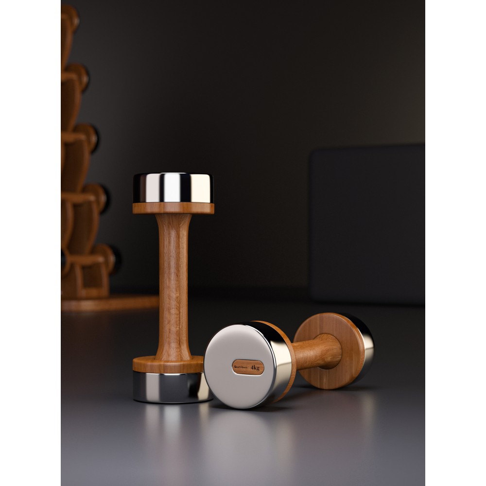 Ξύλινοι αλτήρες - Viking Luxury Hotel Dumbbells 4,00 kg Viking