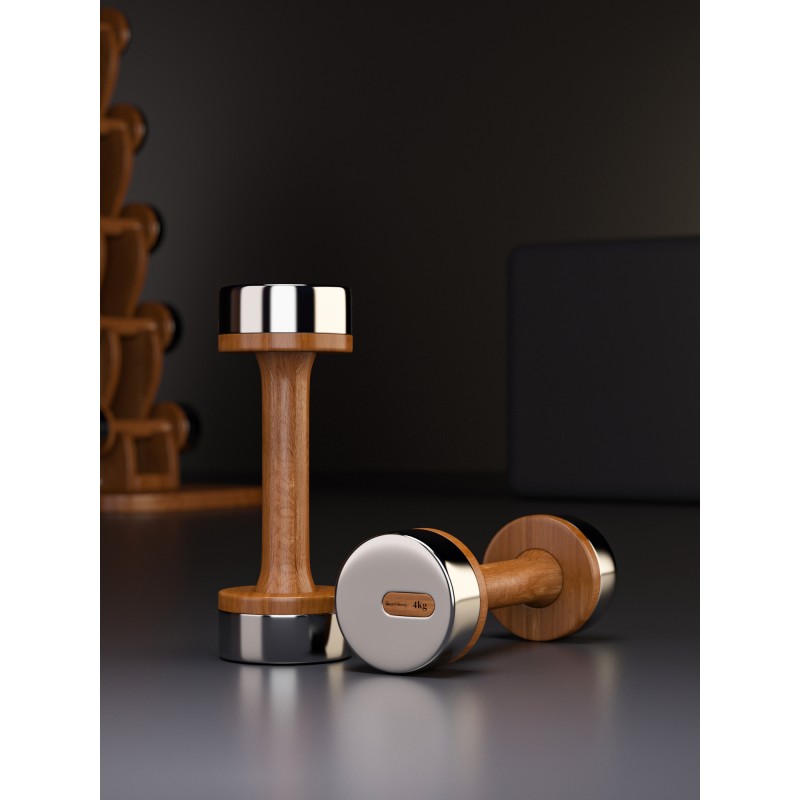 Ξύλινοι αλτήρες - Viking Luxury Hotel Dumbbells 4,00 kg Viking