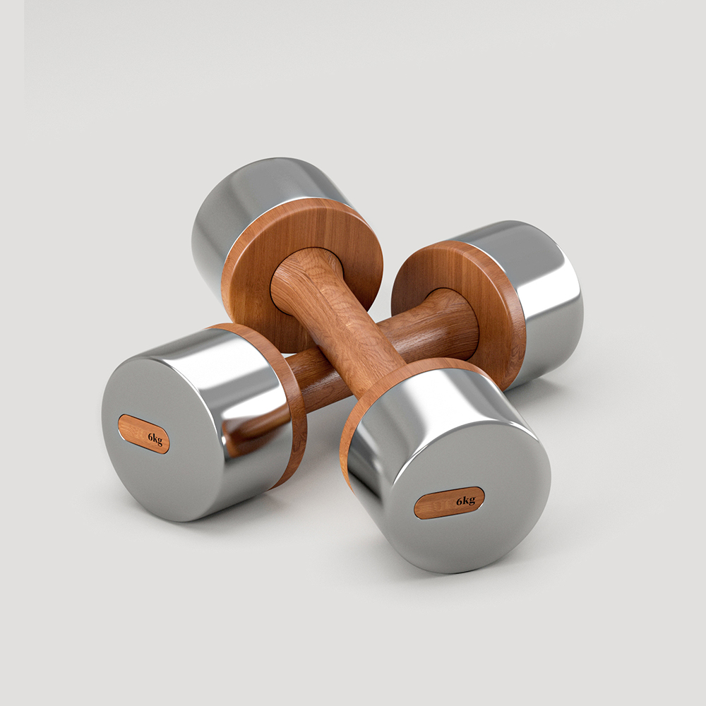 Ξύλινοι αλτήρες - Viking Luxury Hotel Dumbbells 6,00 kg Viking