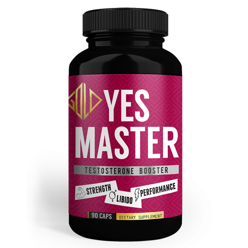 Yes Master (90caps) Testo Booster - GoldTouch Nutrition