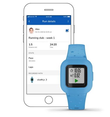 garmin-vivofit-jr-3-blue-stars