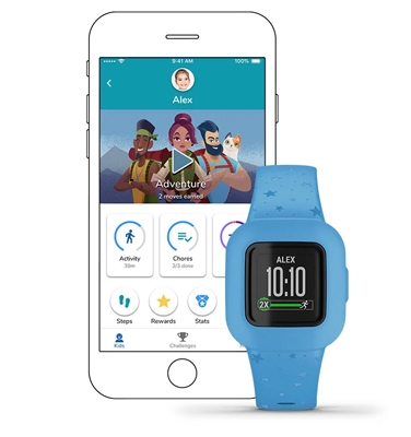garmin-vivofit-jr-3-blue-stars